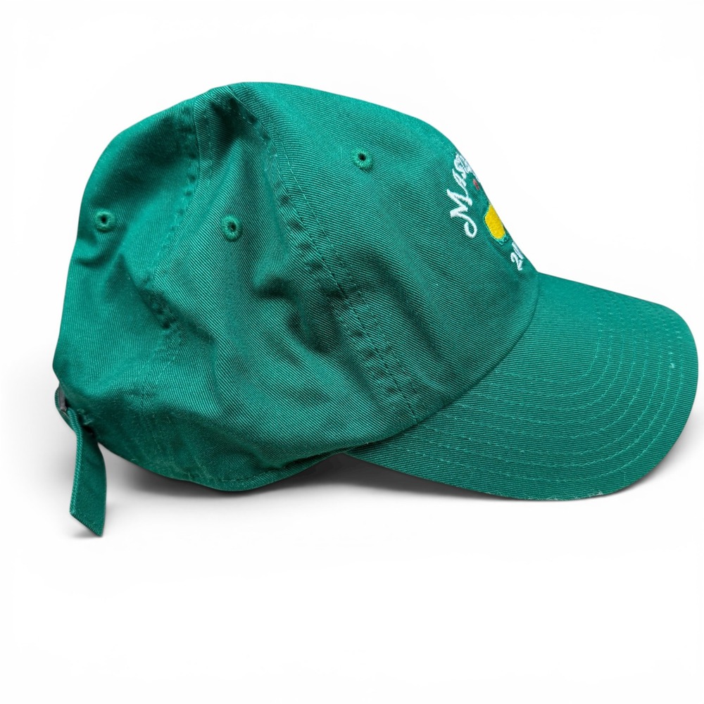 American Needle Masters 2016 Tournament Golf Hat Green Adjustable Cotton Cap - Picture 4 of 7